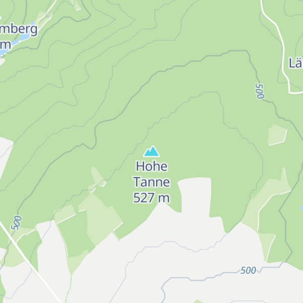 Map of Hohe Tanne