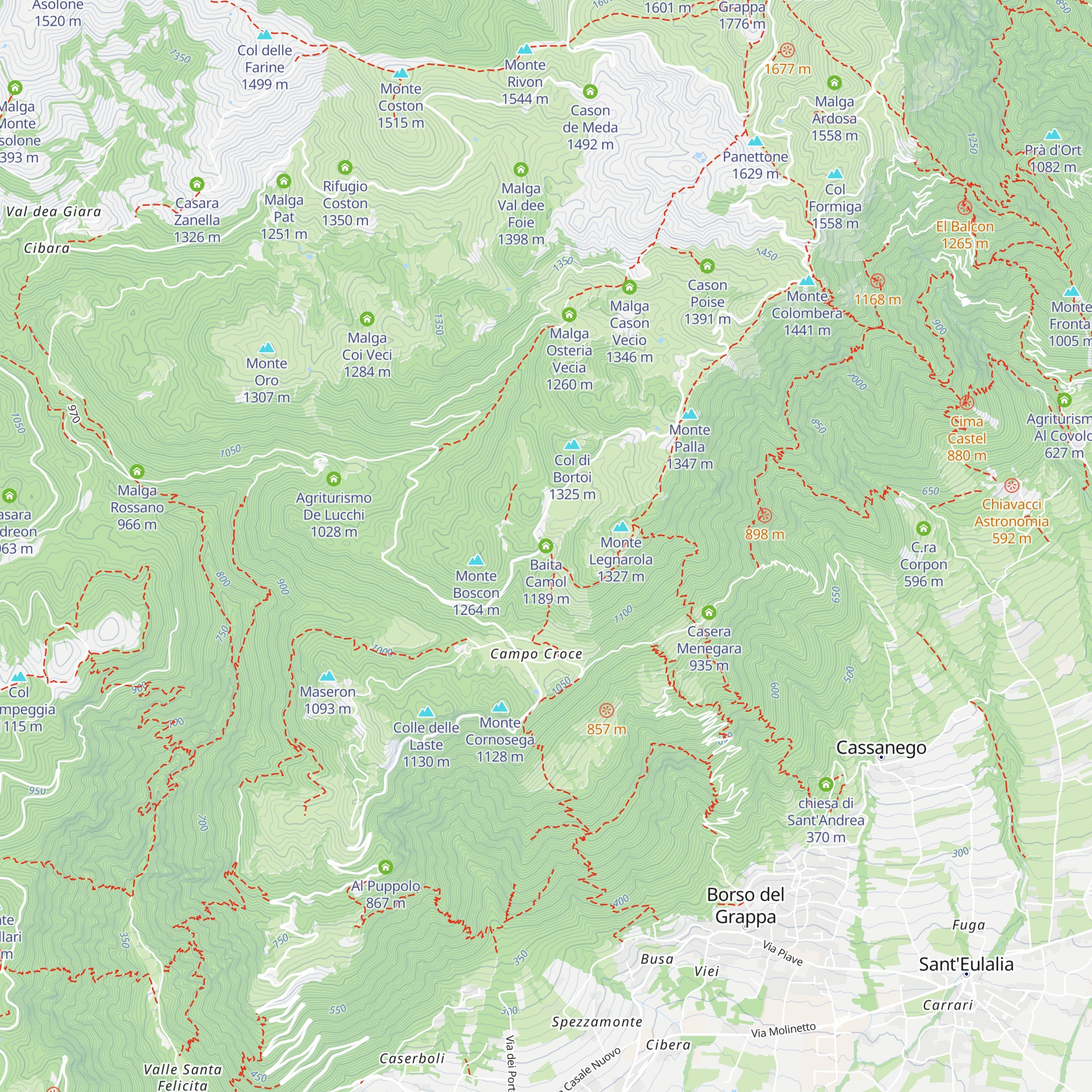 Baita Camol map