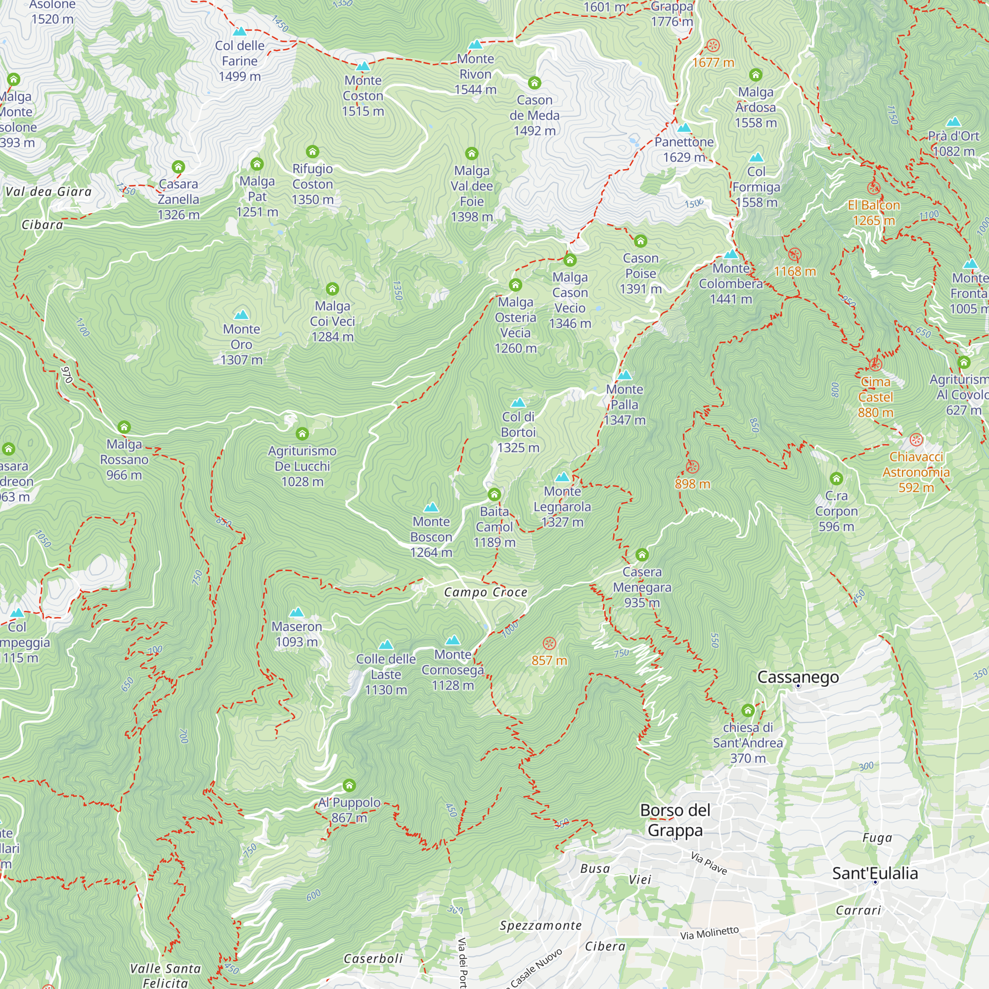 Baita Camol map