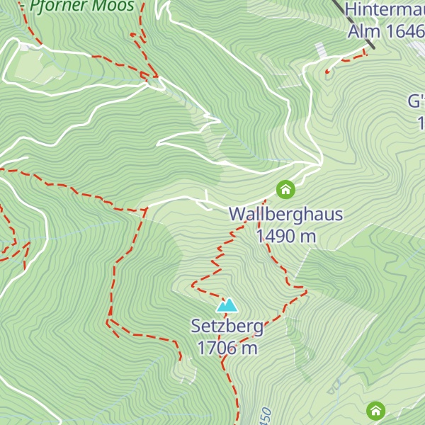 Map of Setzberg Alm