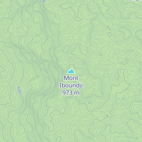 Map of Mont Iboundji