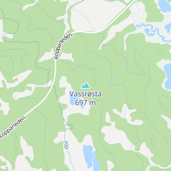 Map of Vassrøsta