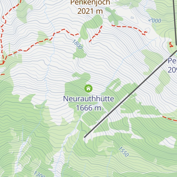 Map of Neurauthhütte