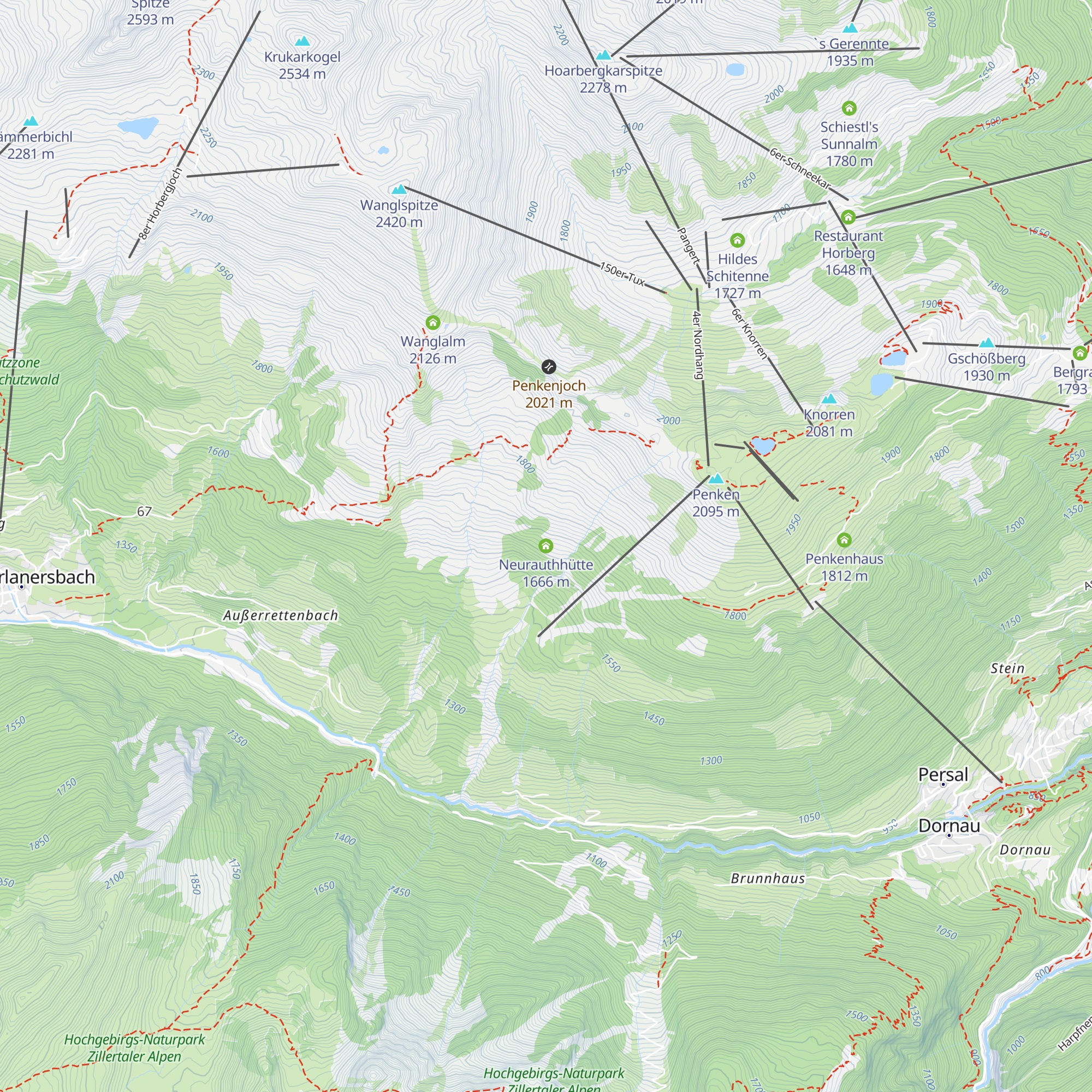 Neurauthhütte map