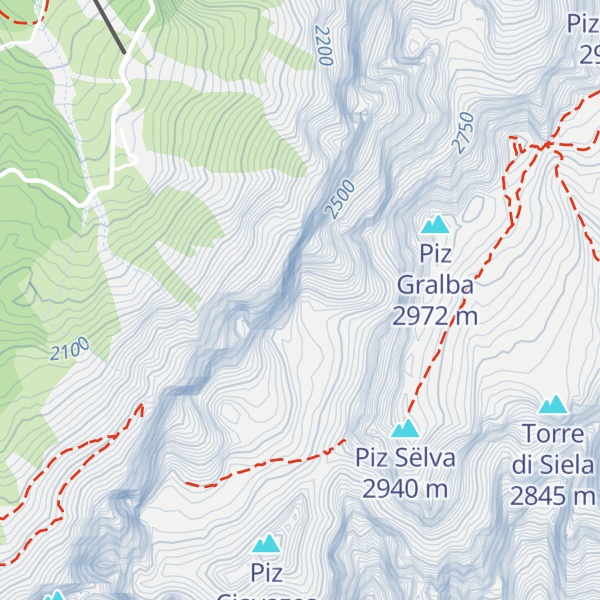 Map of Fiechtl-Turm - Torre Fiechtl