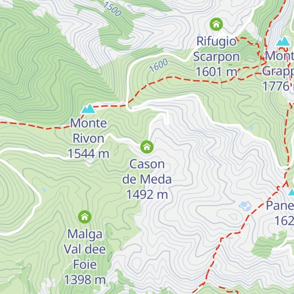 Map of Cason de Meda