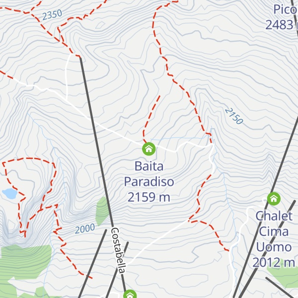 Map of Baita Paradiso
