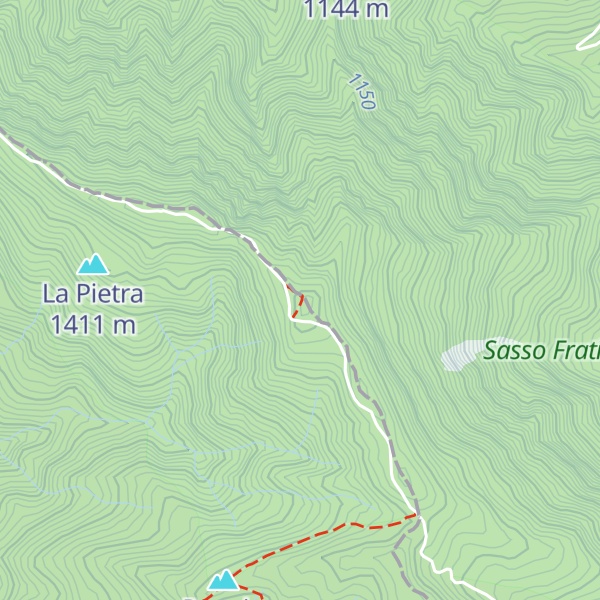 Map of Poggio Scali