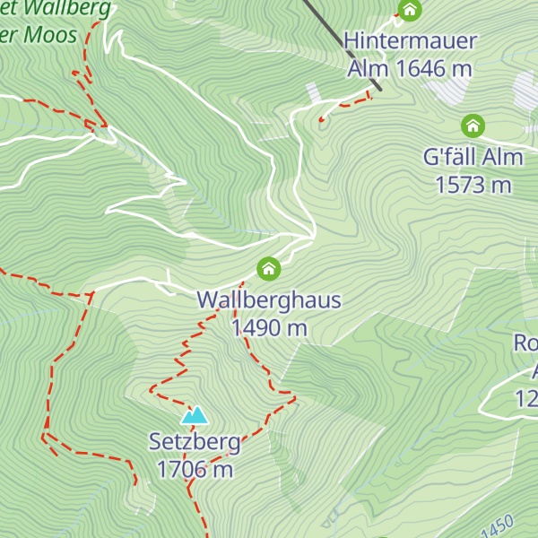 Map of Wallberghaus