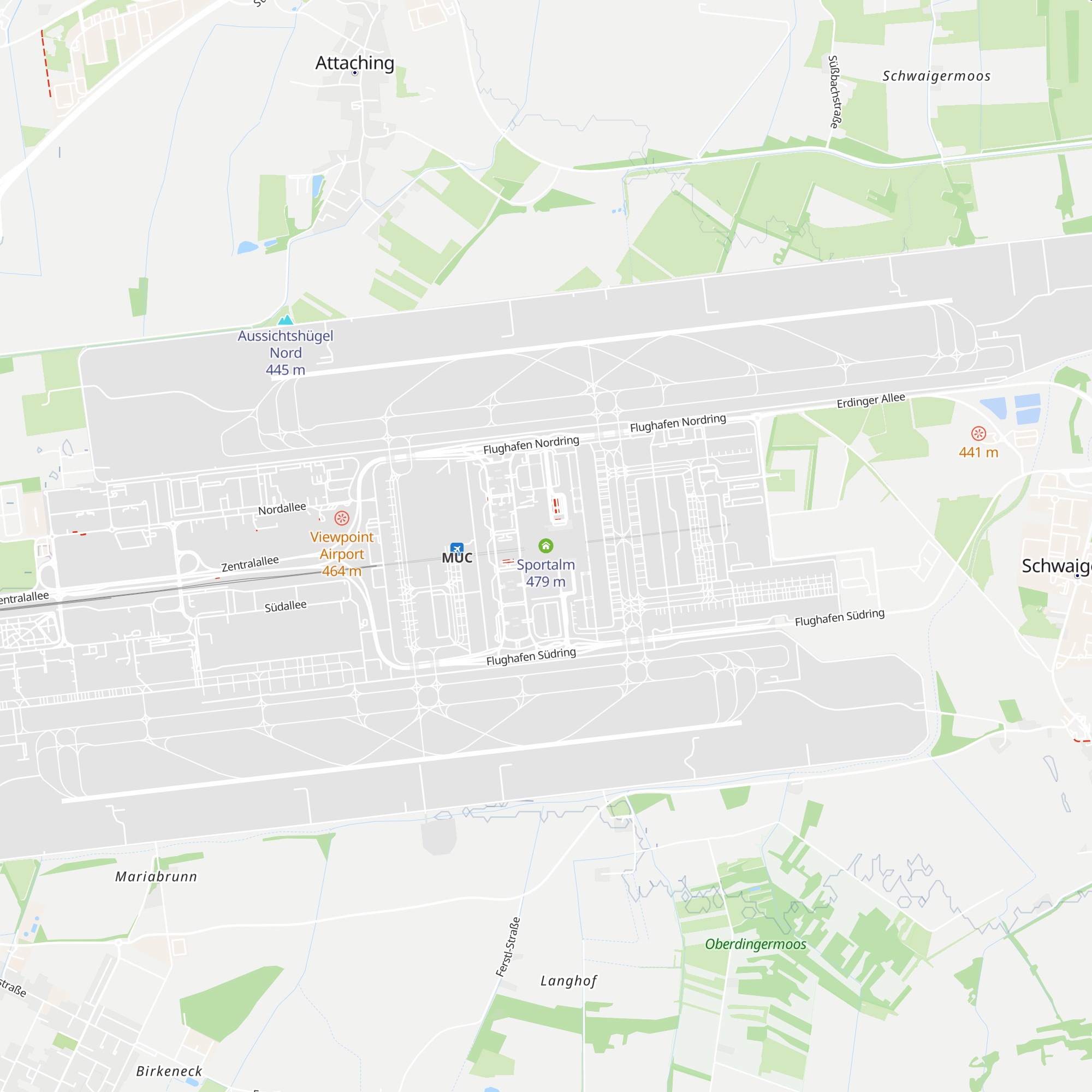 Sportalm map