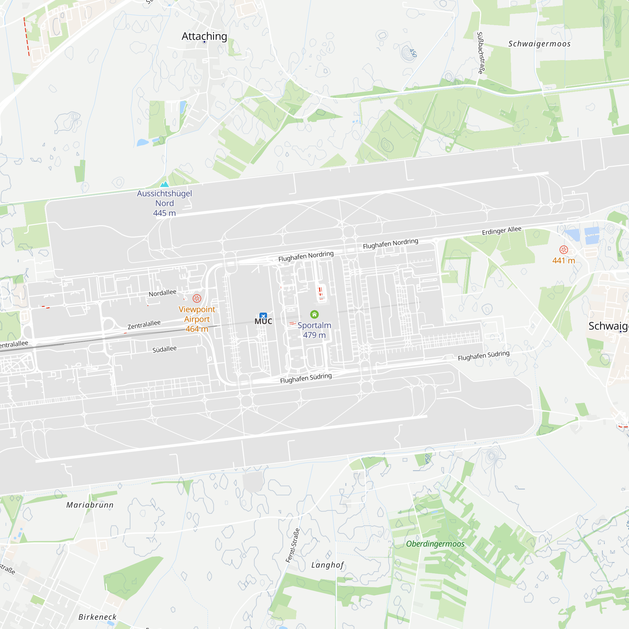 Sportalm map