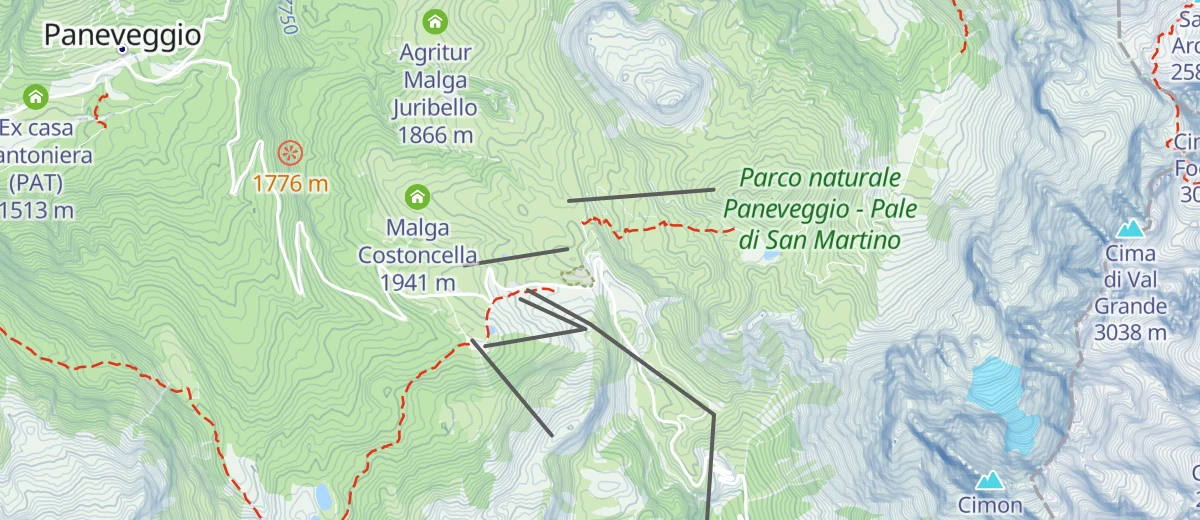 Passo Rolle - Baita Segantini