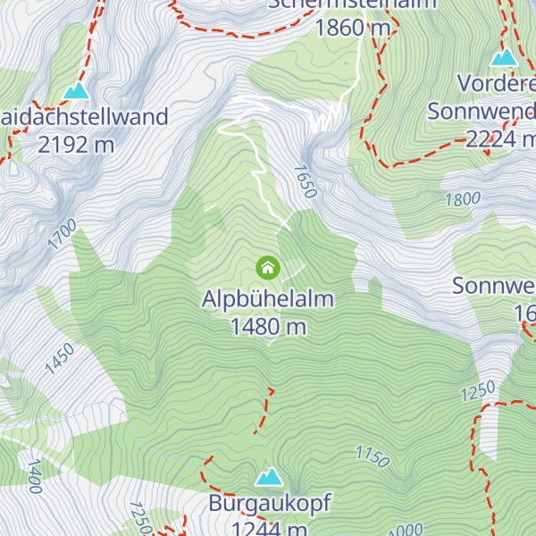 Map of Alpbühelalm