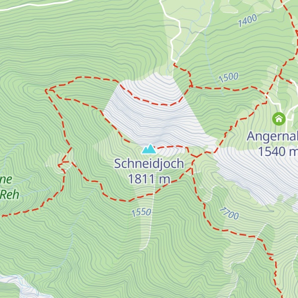 Map of Schneidjoch