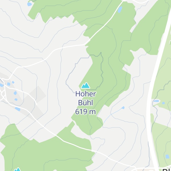 Map of Hoher Bühl