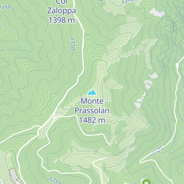 Map of Monte Prassolan