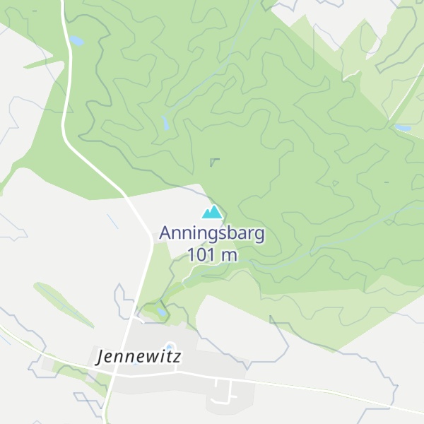 Map of Anningsbarg