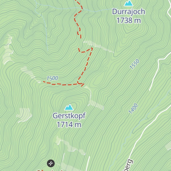 Map of Lackenhütte