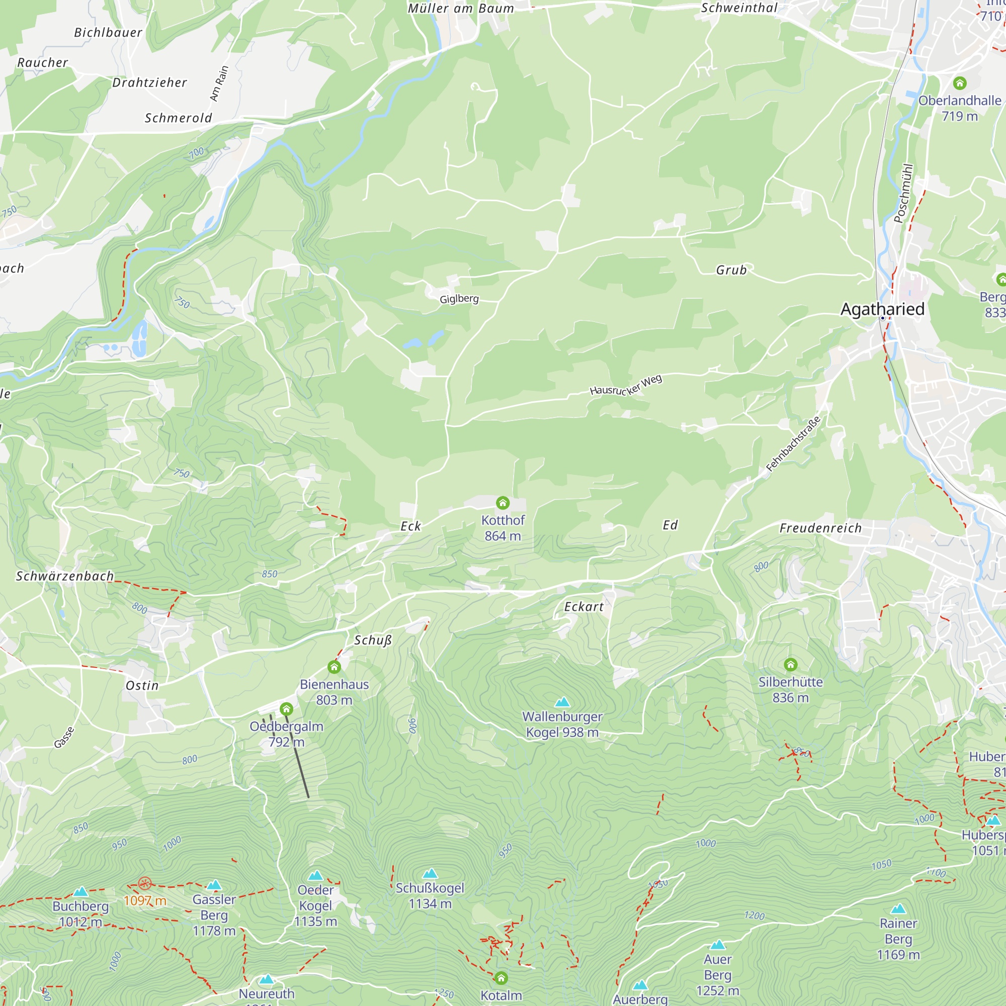Kotthof map