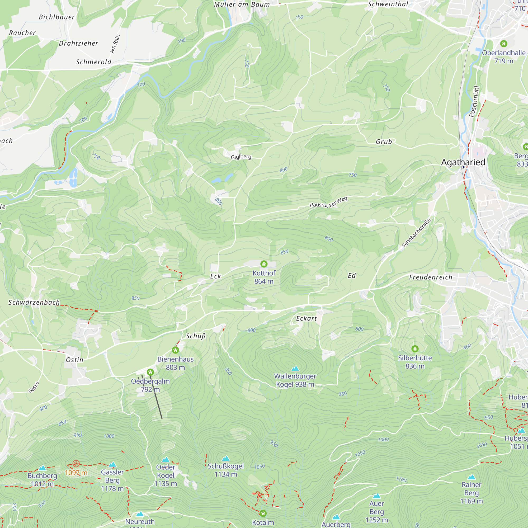 Kotthof map