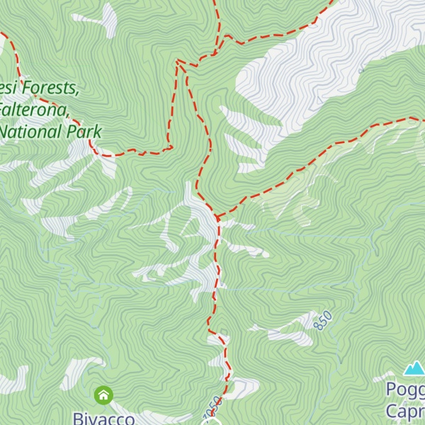 Map of Monte Tiravento