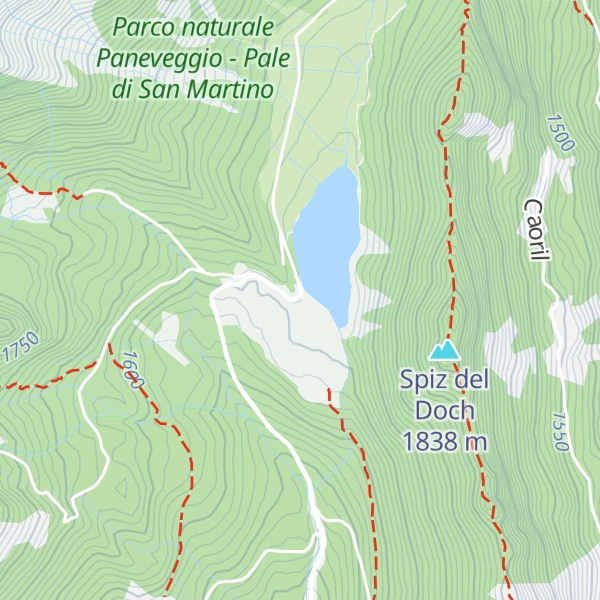 Map of Malga Doch