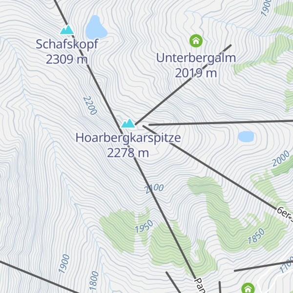 Map of Schneekar-Hütte