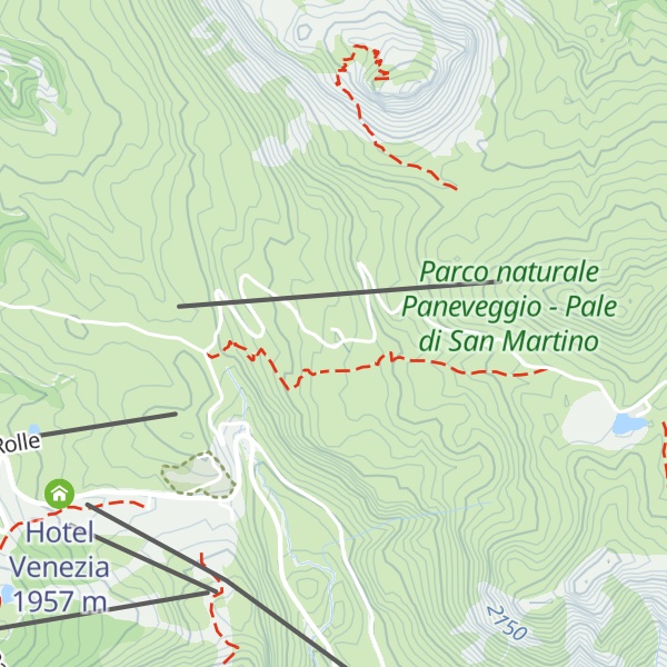 Map of Capanna Cervino