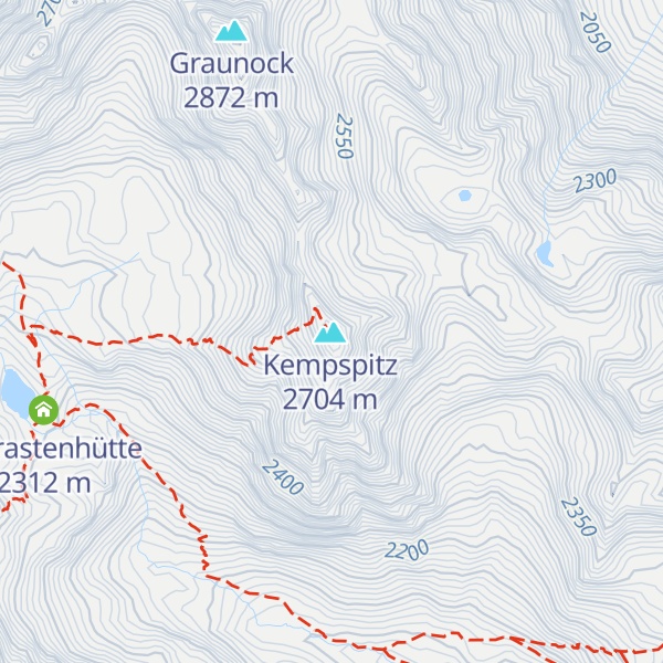 Map of Kempspitze