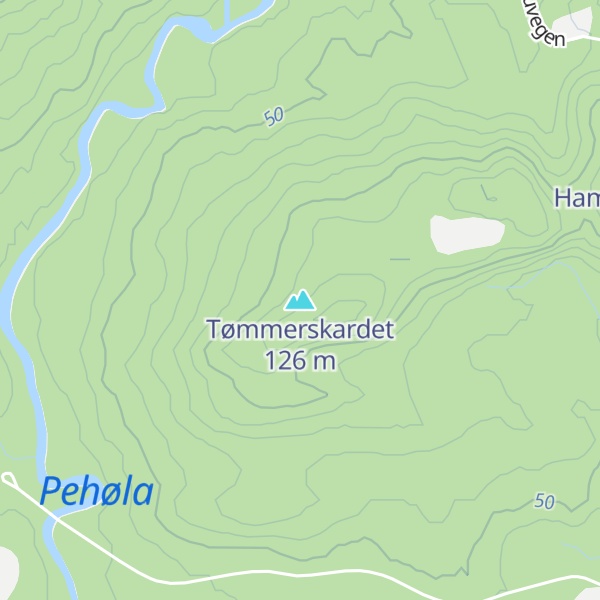 Map of Tømmerskardet
