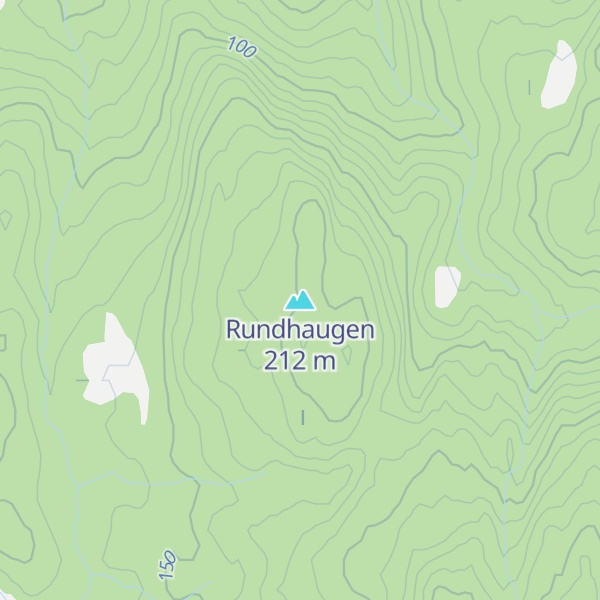 Map of Rundhaugen