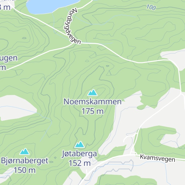Map of Noemskammen