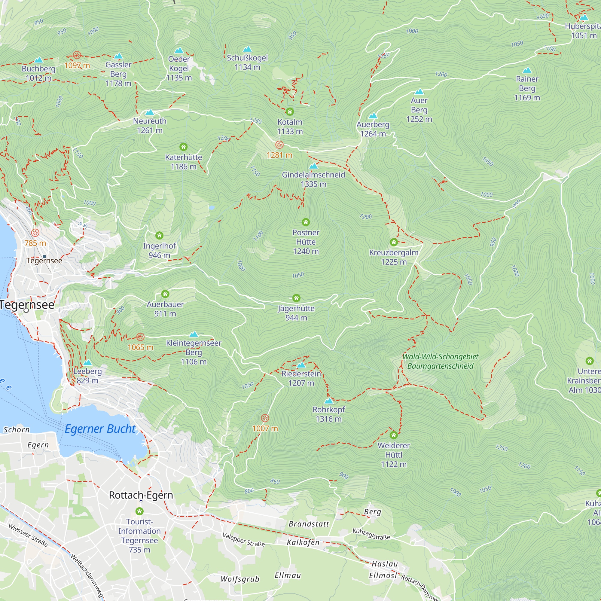 Hubertushütte map
