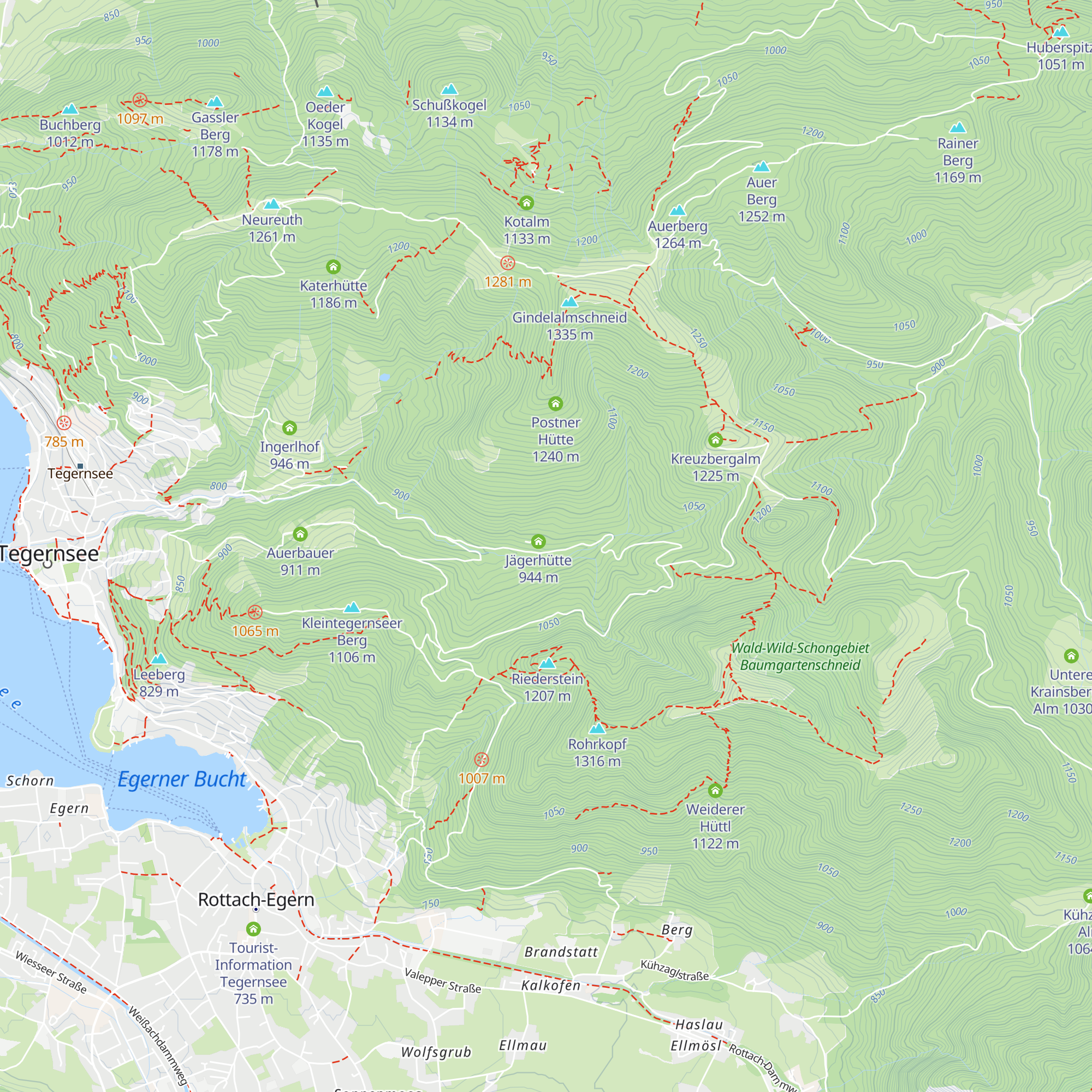 Hubertushütte map