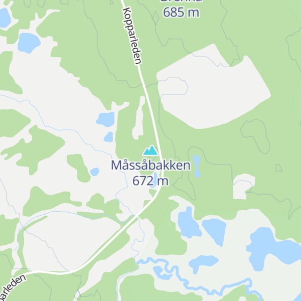 Map of Måssåbakken