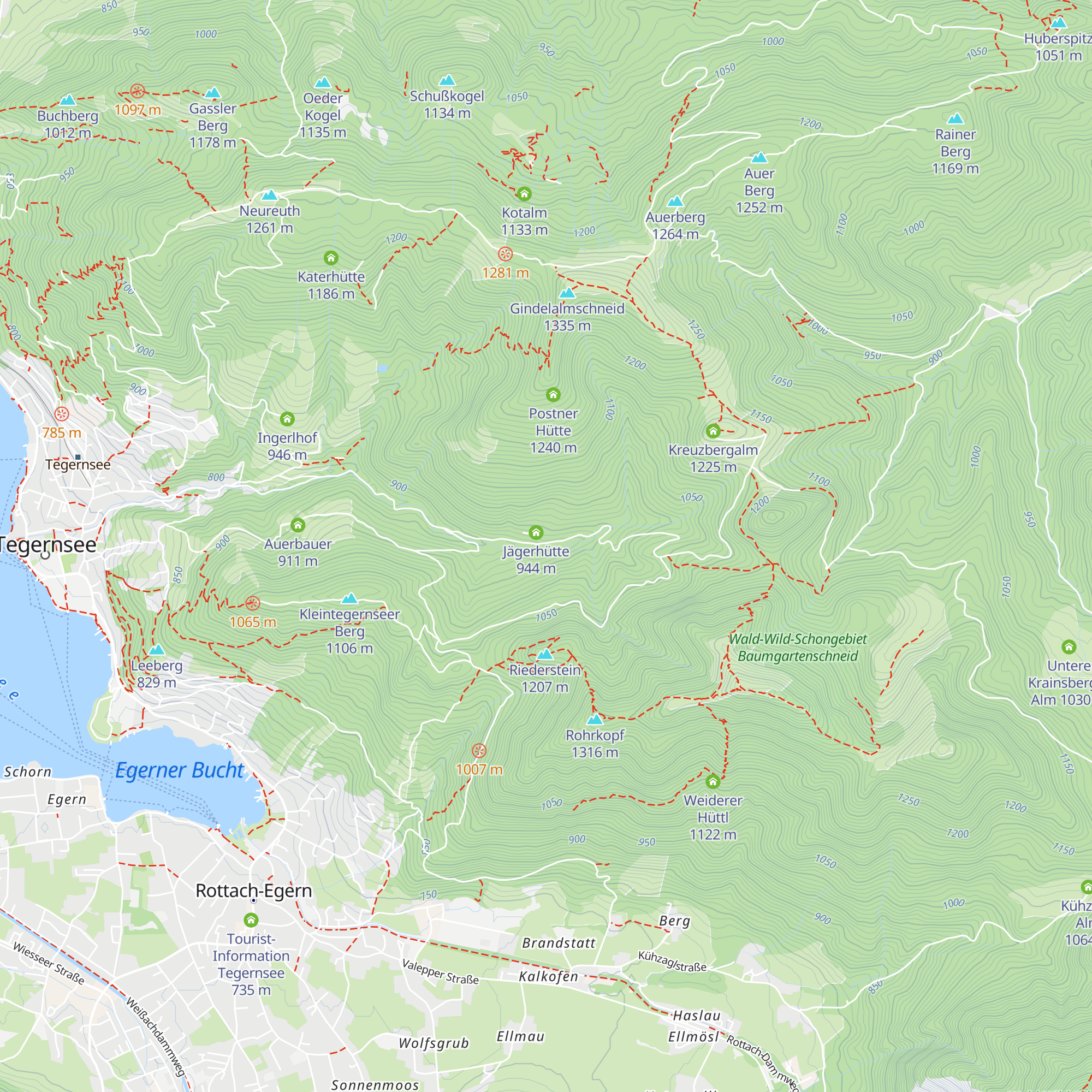 Alpbachalm map