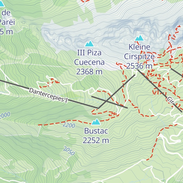 Map of Panorama hut