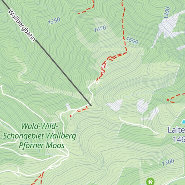 Map of Bergwachthütte