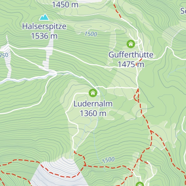 Map of Ludernalm