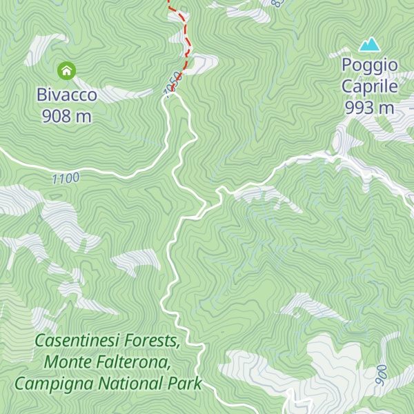 Map of Bivacco Fratta