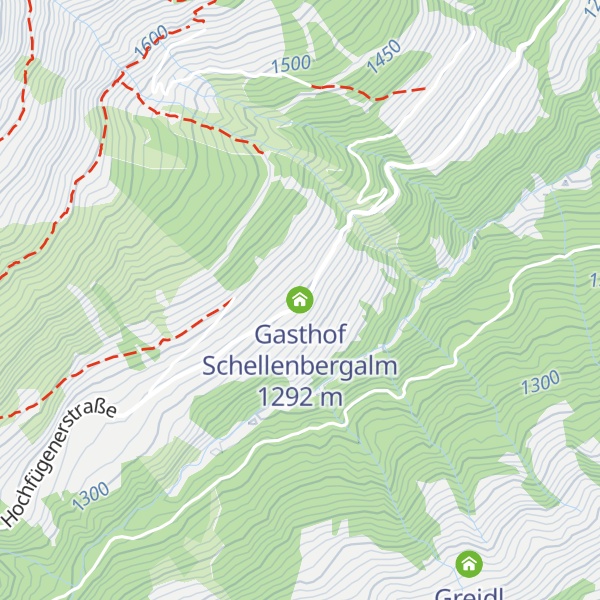 Map of Gasthof Schellenbergalm