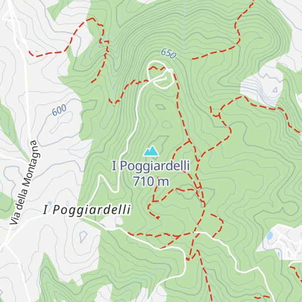 Map of I Poggiardelli