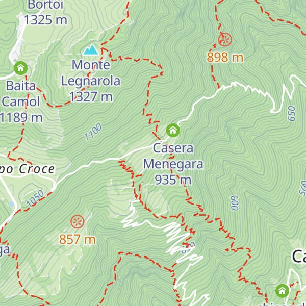 Map of Casera Cabion