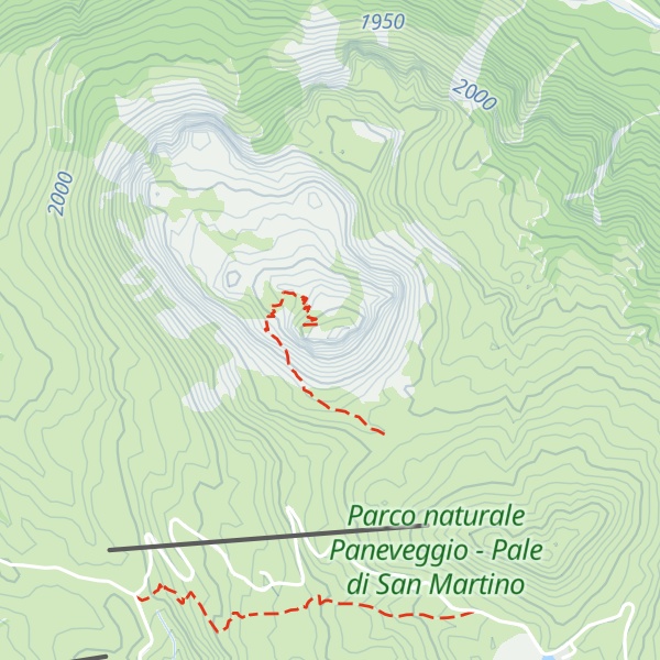 Map of Monte Castellaz
