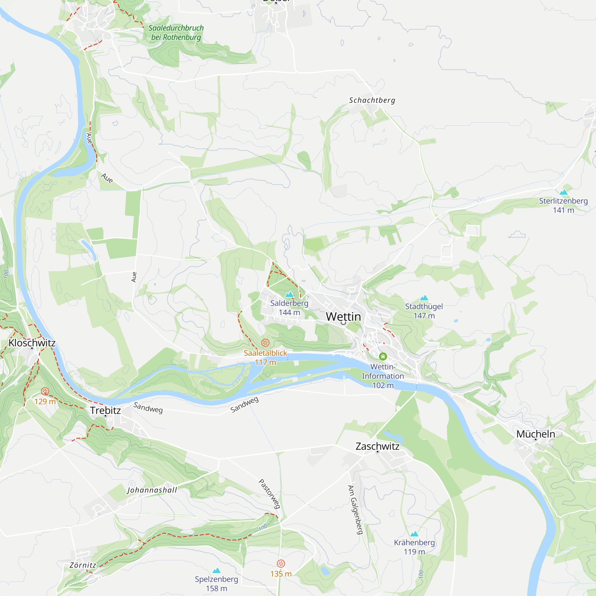 Wettiner Jagdhütte map