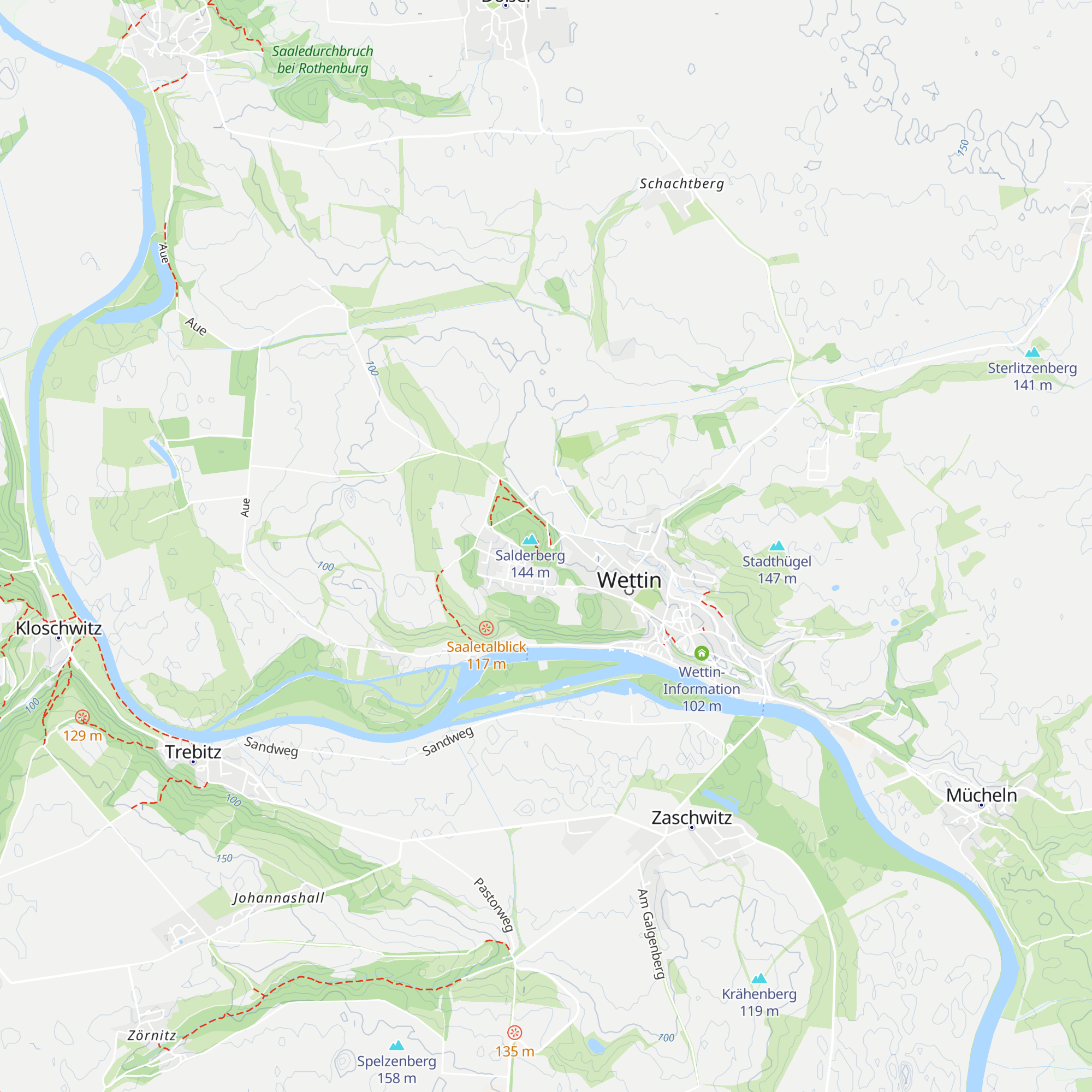 Wettiner Jagdhütte map