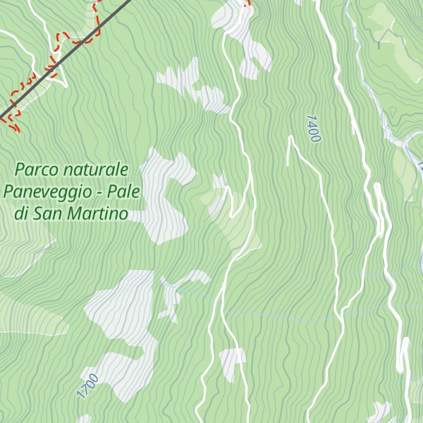 Map of Malga Crel