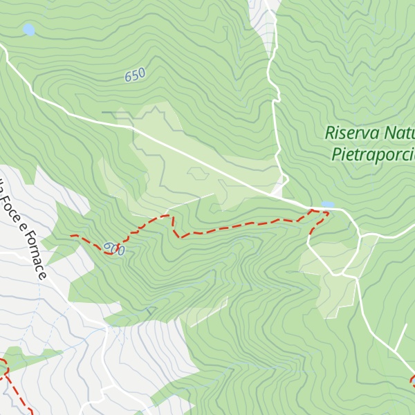 Map of Poggio Rullo