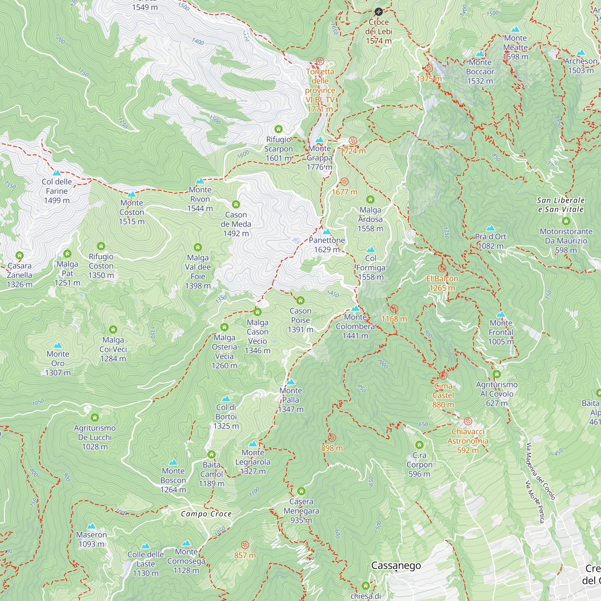 Cason Poise map