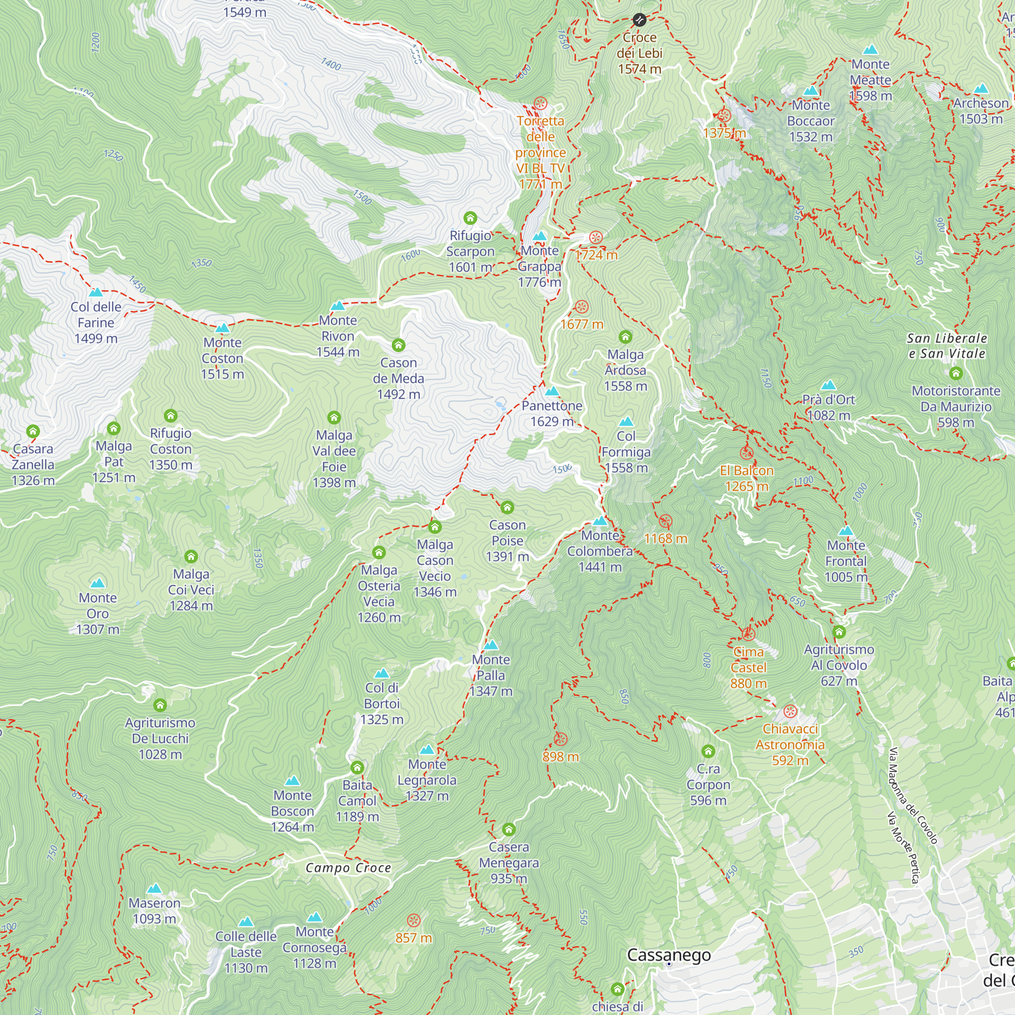 Cason Poise map